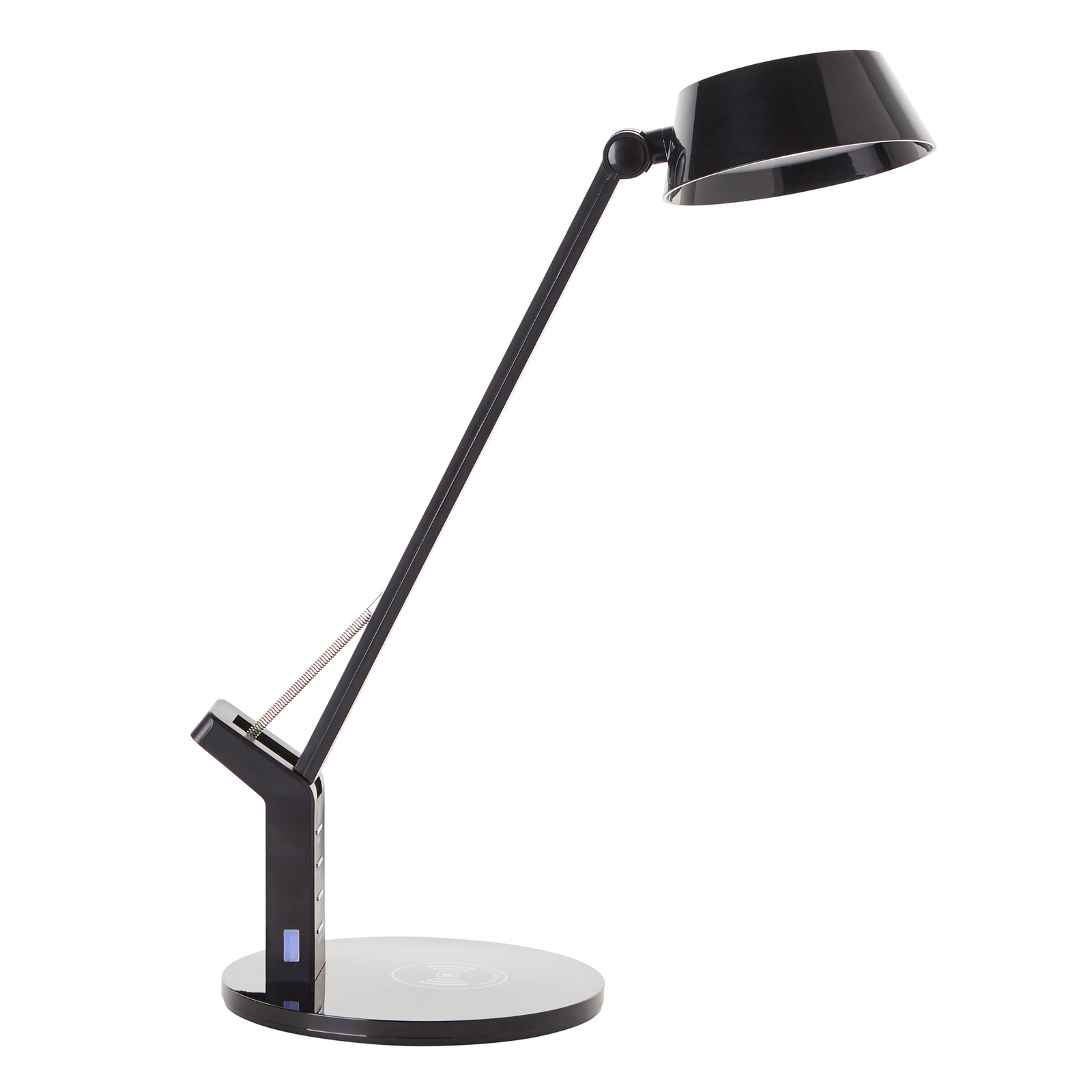 Lampka biurkowa LED Kaila, czarna