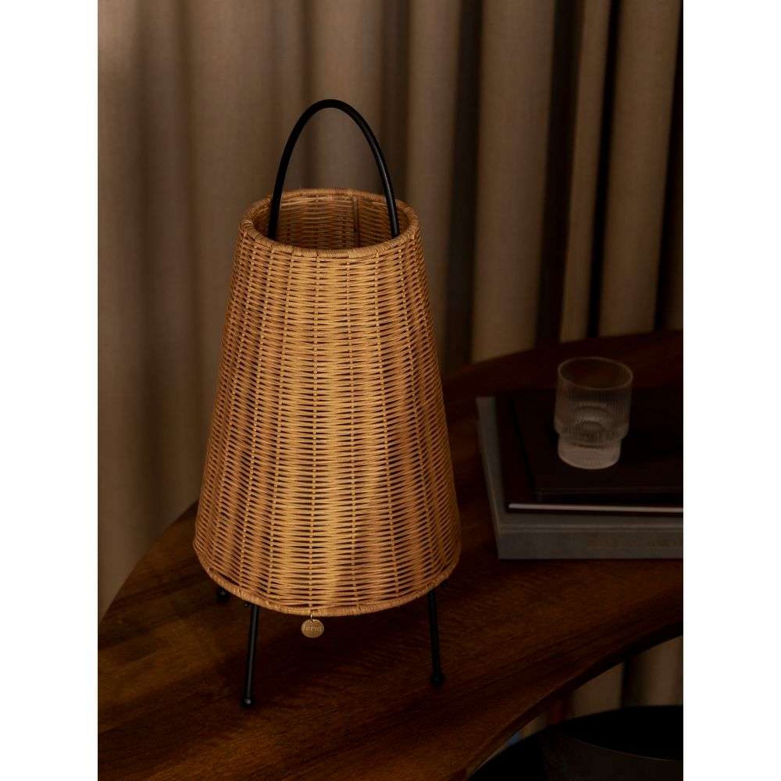 Porti Portable Lampă de Masă Nature - ferm LIVING