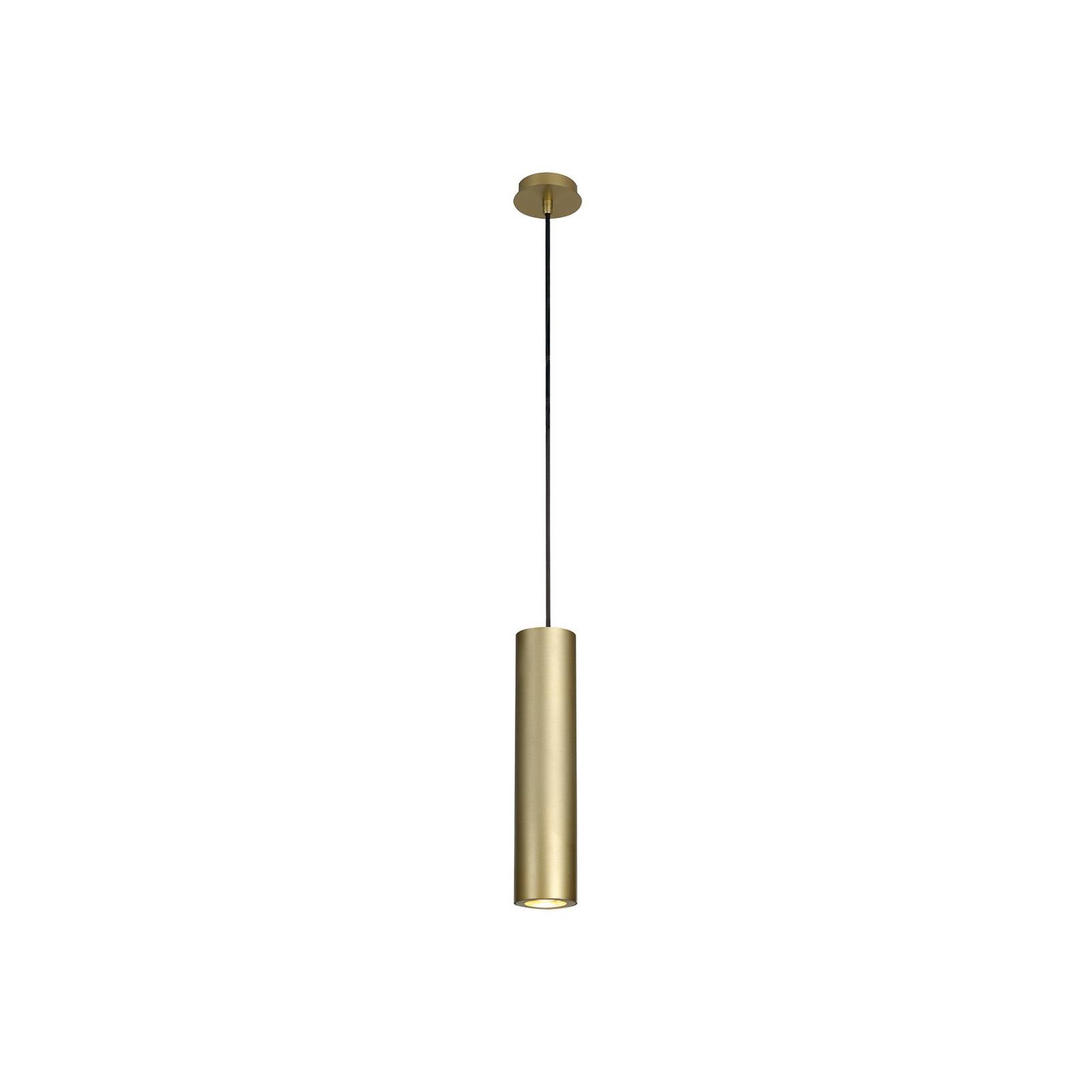 SLV Pendellampe Enola B, messingfarben, Aluminium, Ø 6,7 cm