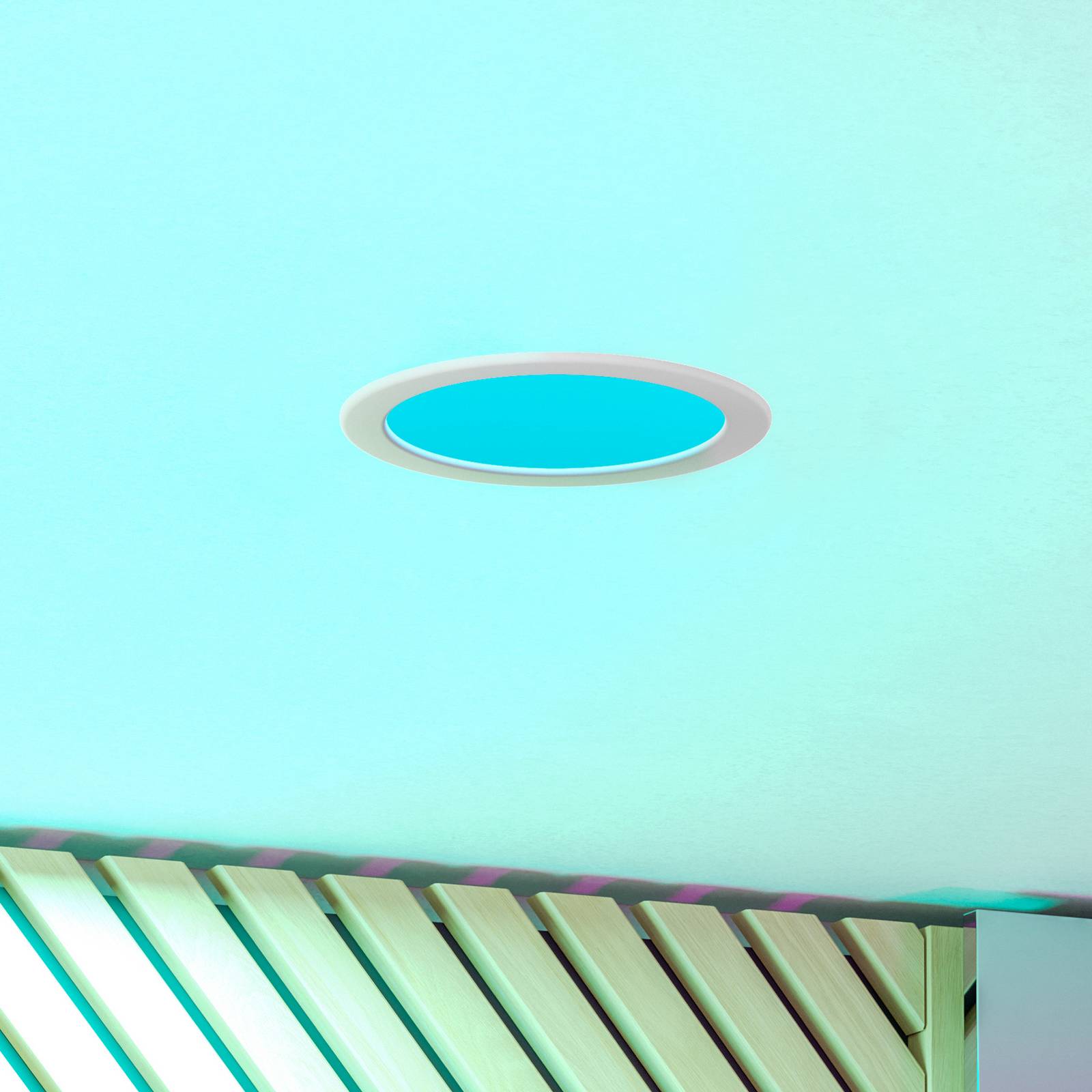 EGLO connect EGLO connect Smart LED podhledové svítidlo Fueva 6-Z, bílé, Ø 16cm