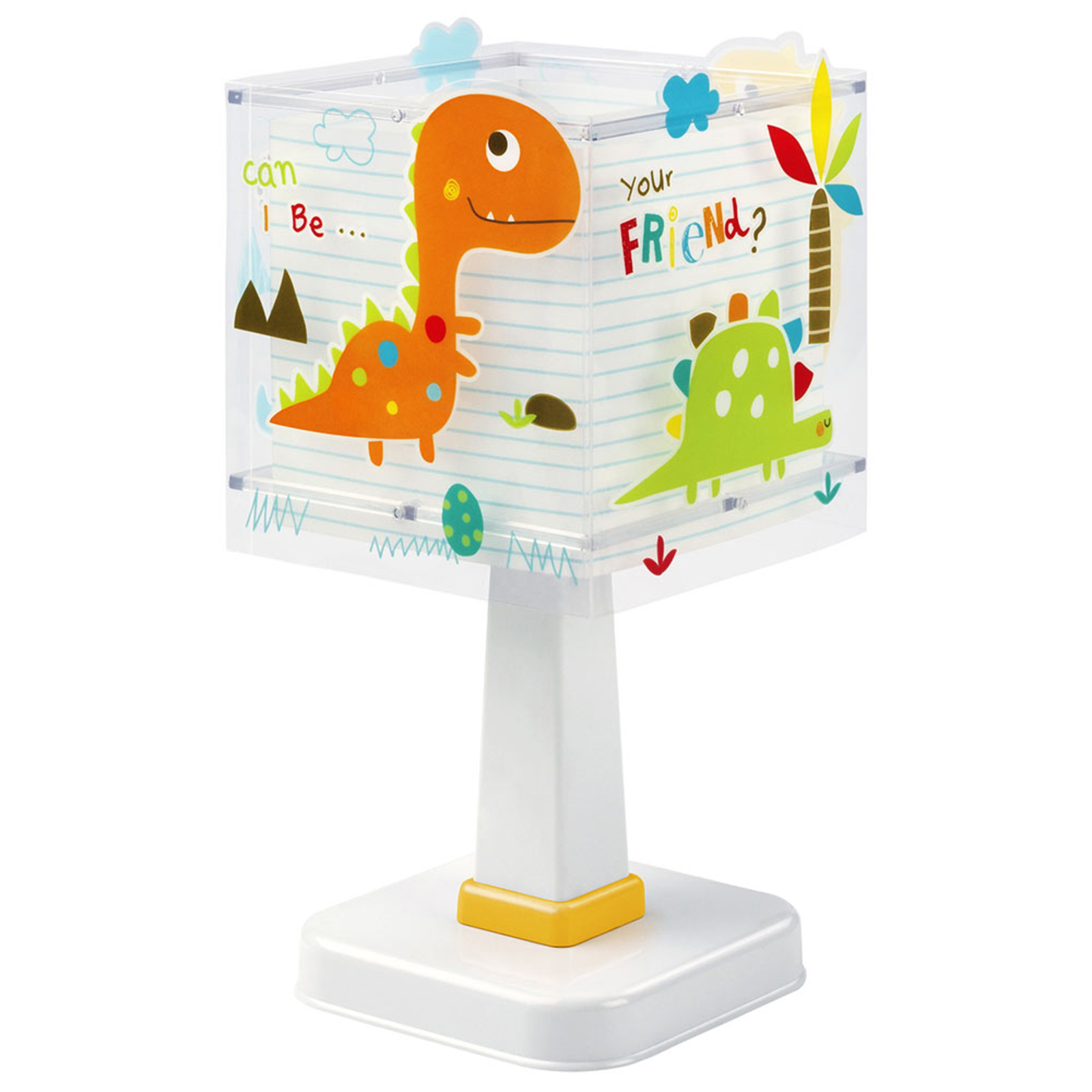 Angular Dinos children’s table lamp