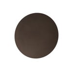 Luna seinävalaisin, ruskea, epäsuora valo, Ø 30 cm, teräs