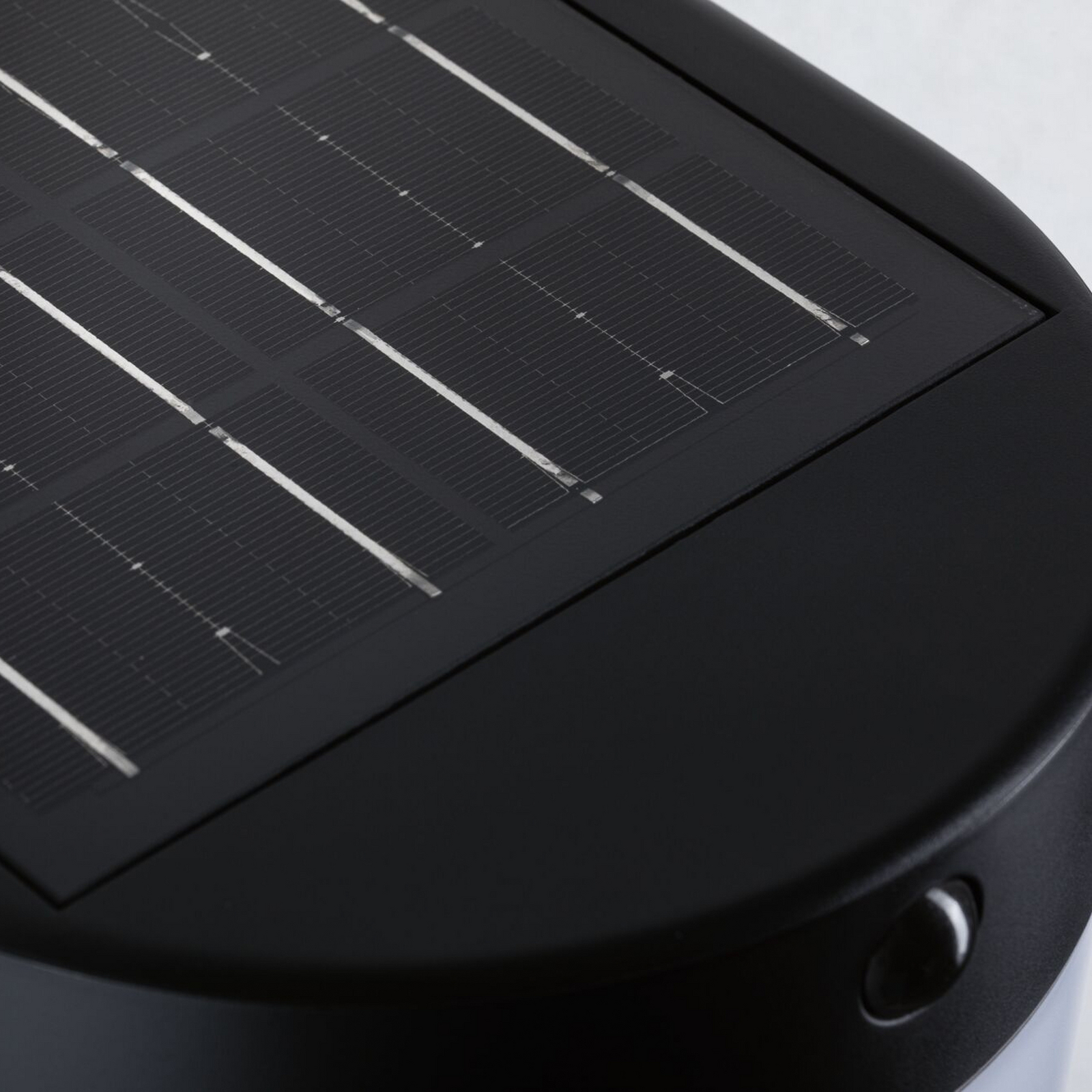 Paulmann LED sienas lampa „Calyne“, 230 V + Solar, melna, 23 cm