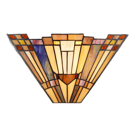 Tiffany-style wall light Esmea