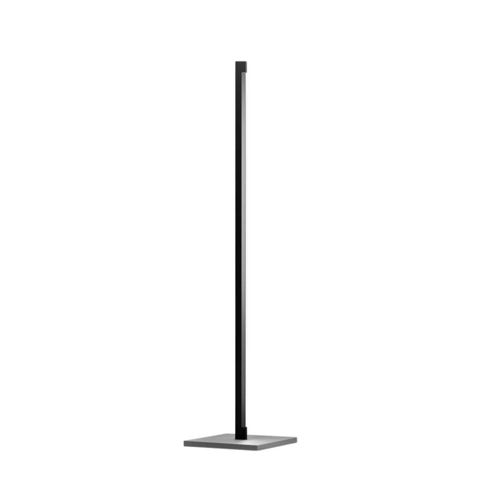 Inlay F1 Linear Lampadar Satin Matt Black/Satin Silver - Light-Point