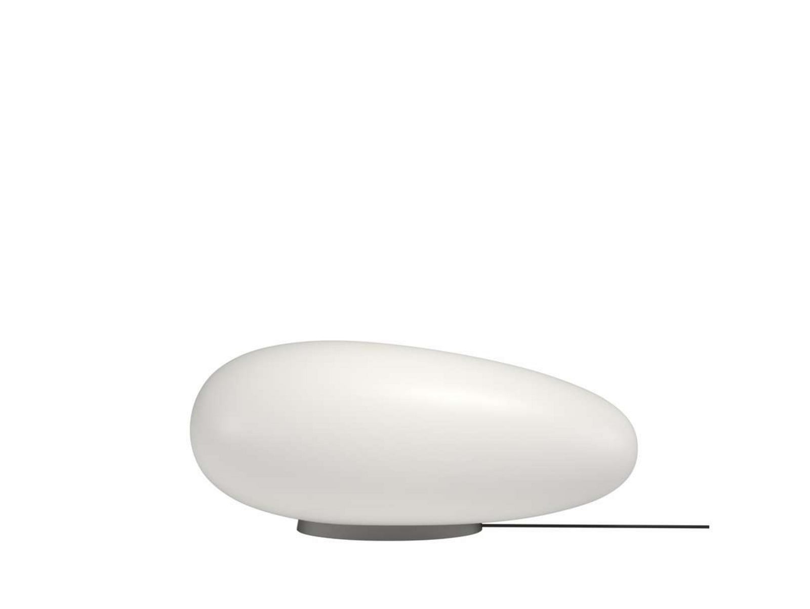 Avion Bordlampe/Gulvlampe Alu/Opal White FRITZ HANSEN - Stue - Aluminium billede