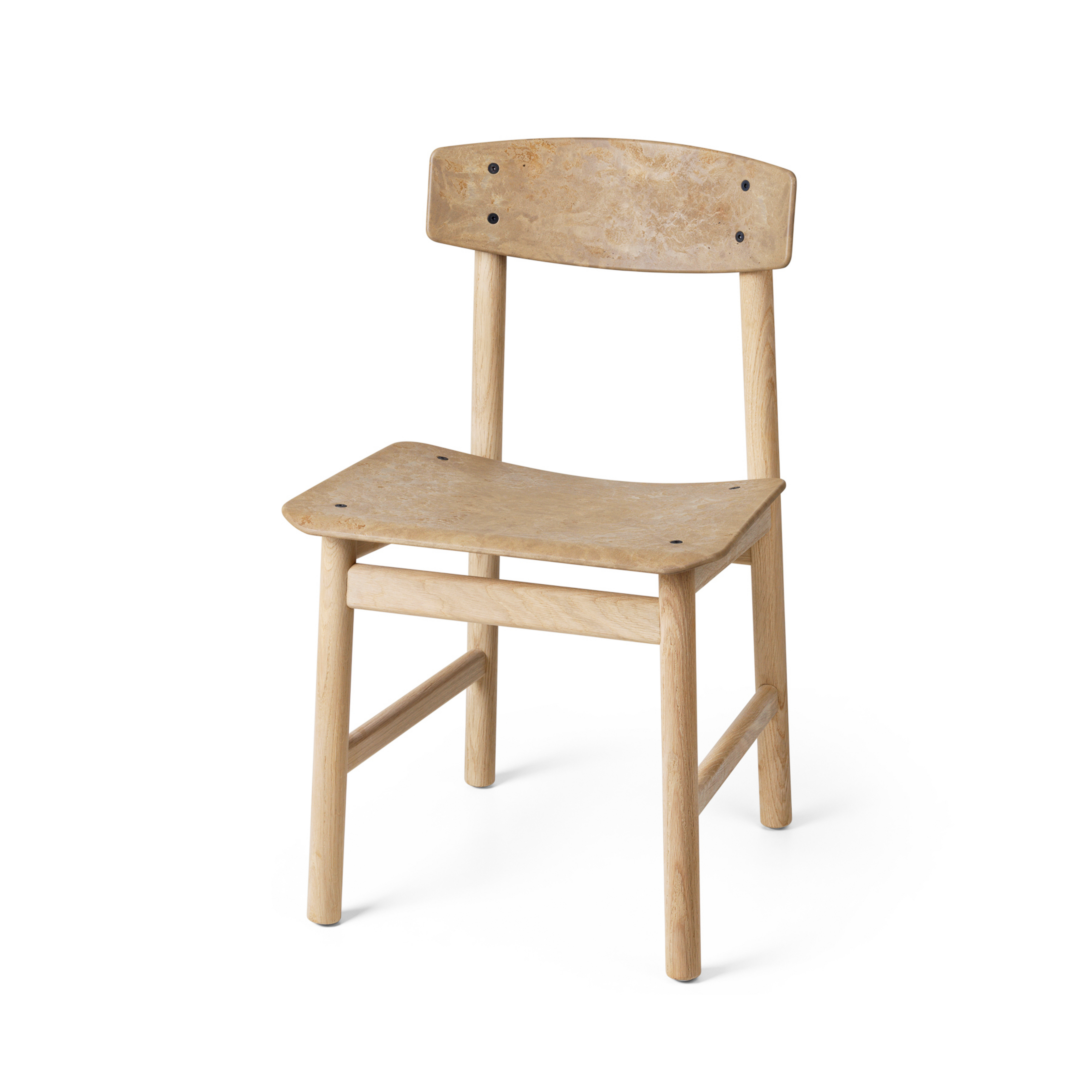 Scaun Conscious 3162, negru, fag, înălțime 78,5 cm - Mater