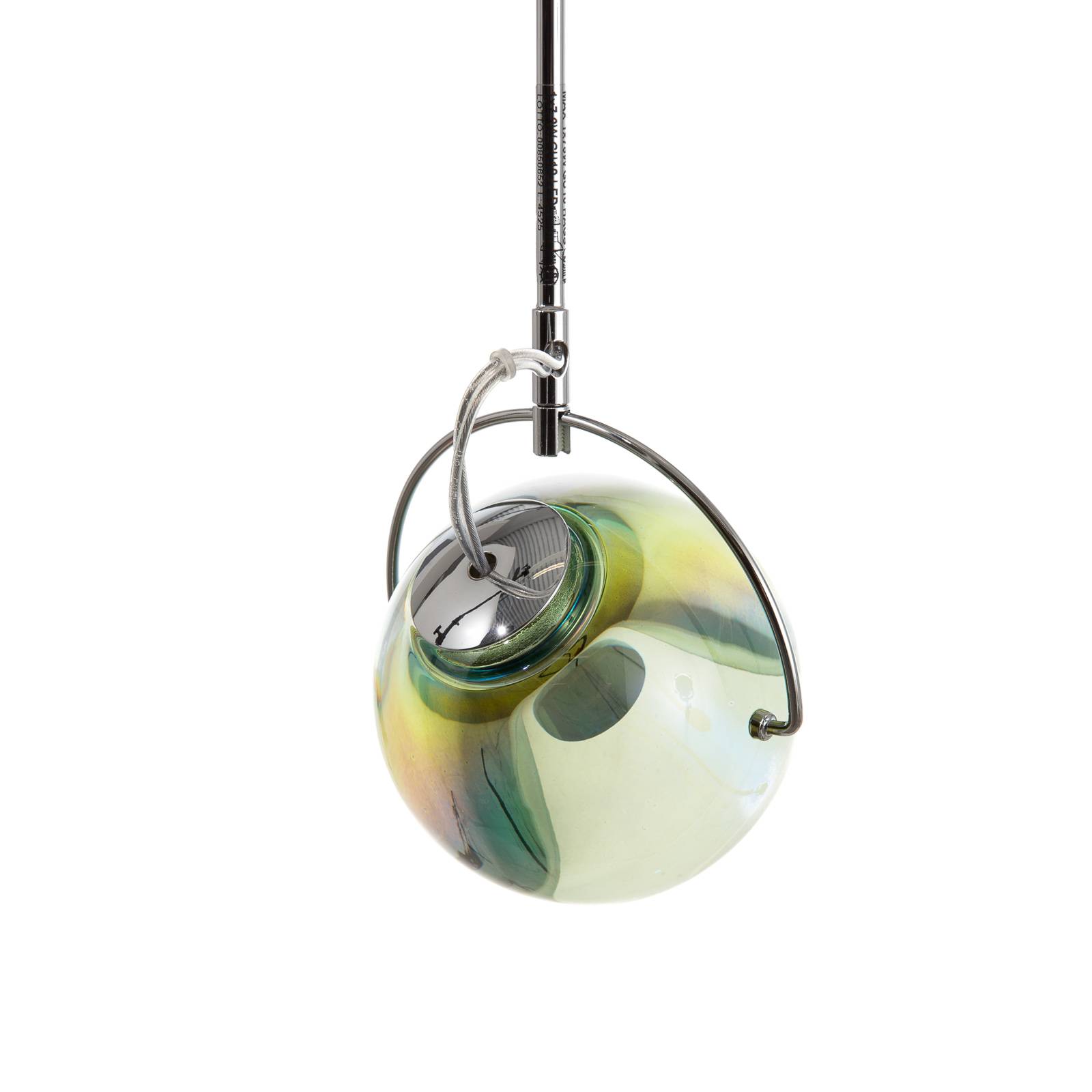 Designerska lampa wisząca BELUGA COLOUR zielony