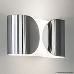 FLOS Foglio wall light, chrome