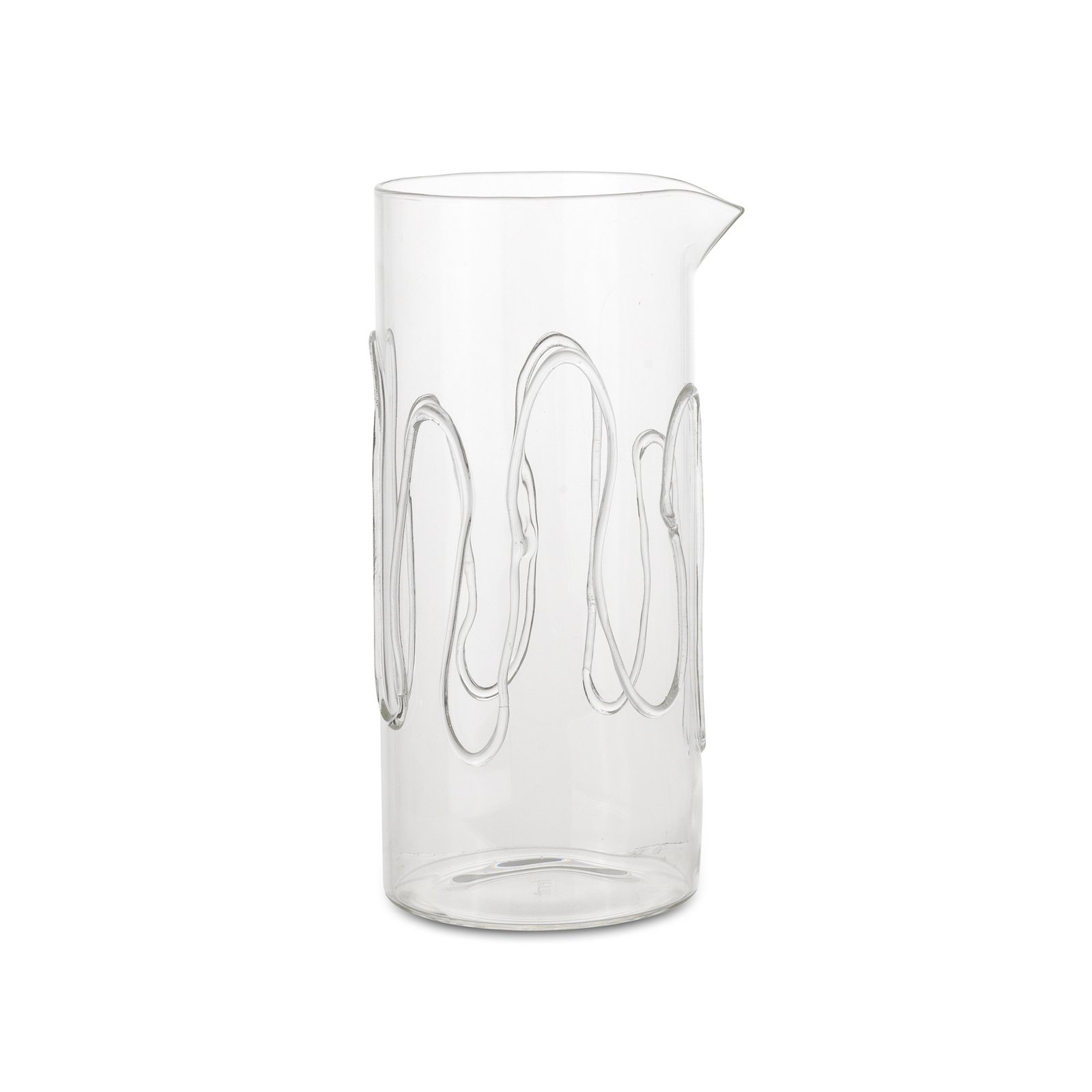 ferm LIVING Doodle carafe, 1.2 litre, glass, heat-resistant