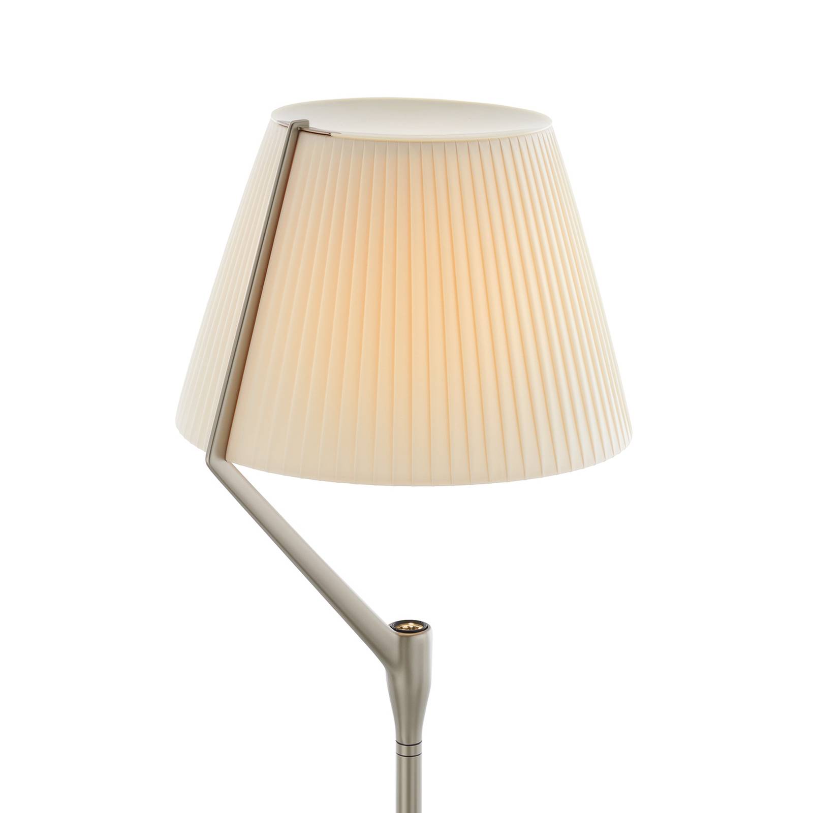 Levně Kartell Angelo Stone LED stojací lampa, světle zlatá