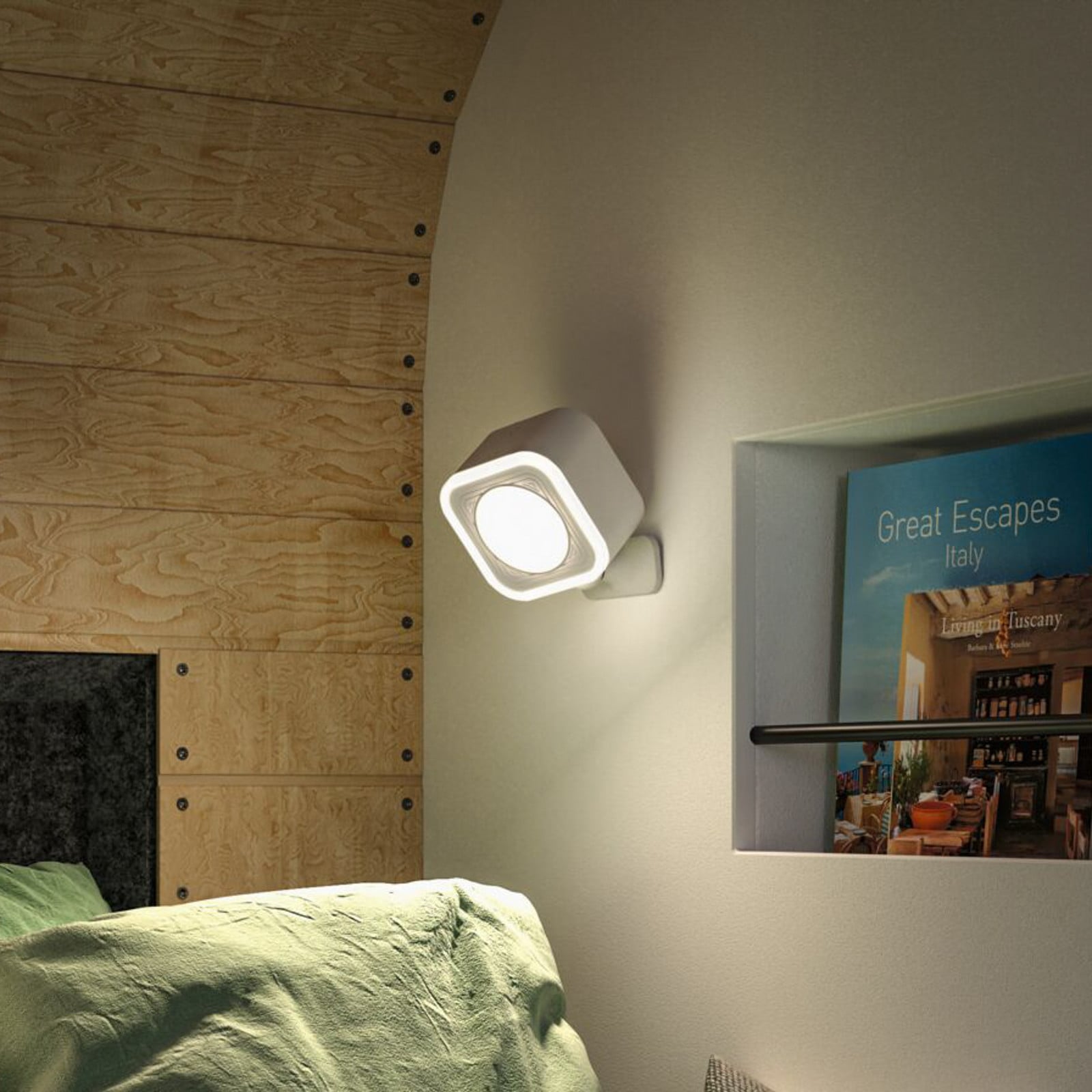 LED-batteridriven bordslampa Varia Portable, vit, 37 cm, CCT &ndash; Paulmann - Sovrum - Modern - Plast - Med en ljusk&auml;lla