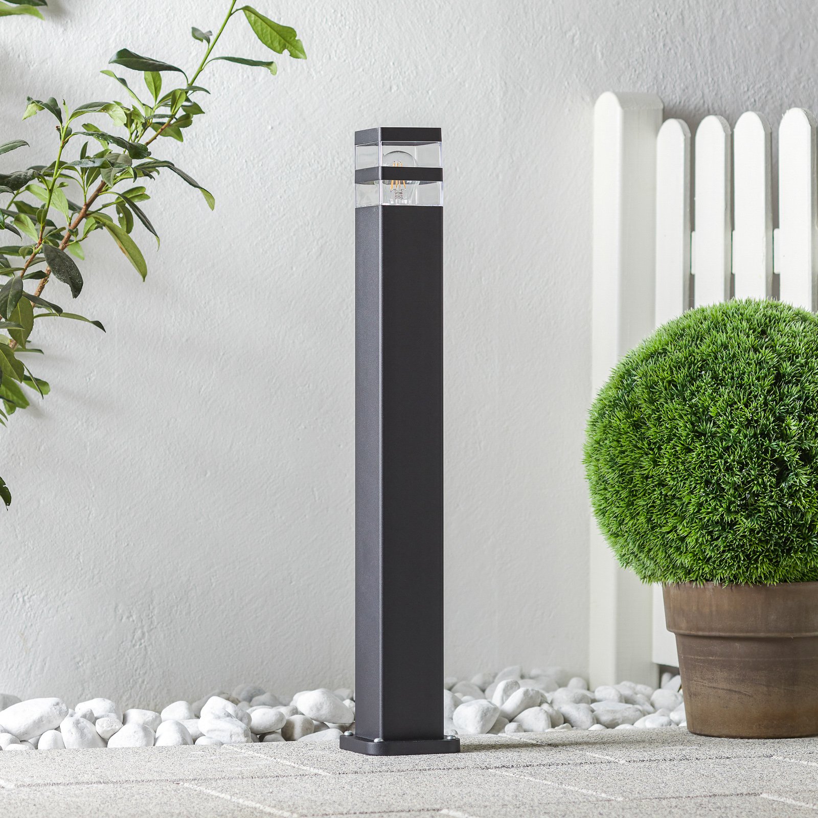 Elm Candeeiro de Jardim Black - Nordlux