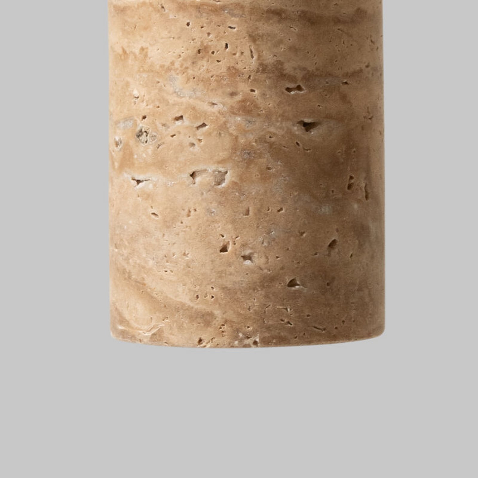IT'S ABOUT ROMI Tivoli hanging light, sand, travertine, GU10
