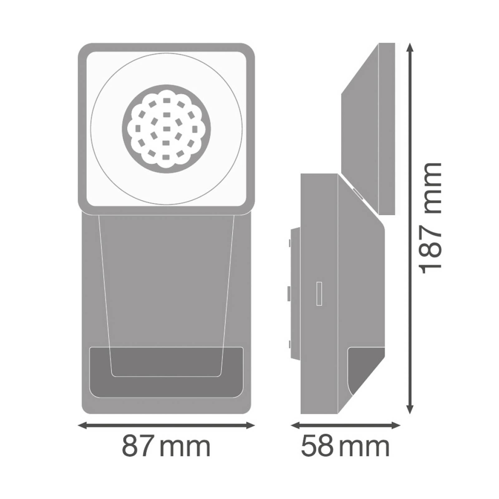 LEDVANCE Endura Pro Sensor spot LED 8W biały