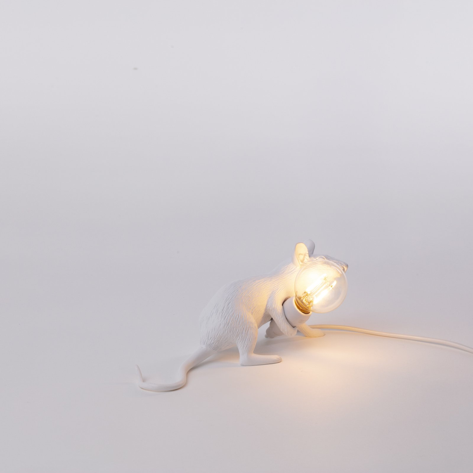 Mouse Lamp Lop Lying Down Lampa Stołowa - Seletti