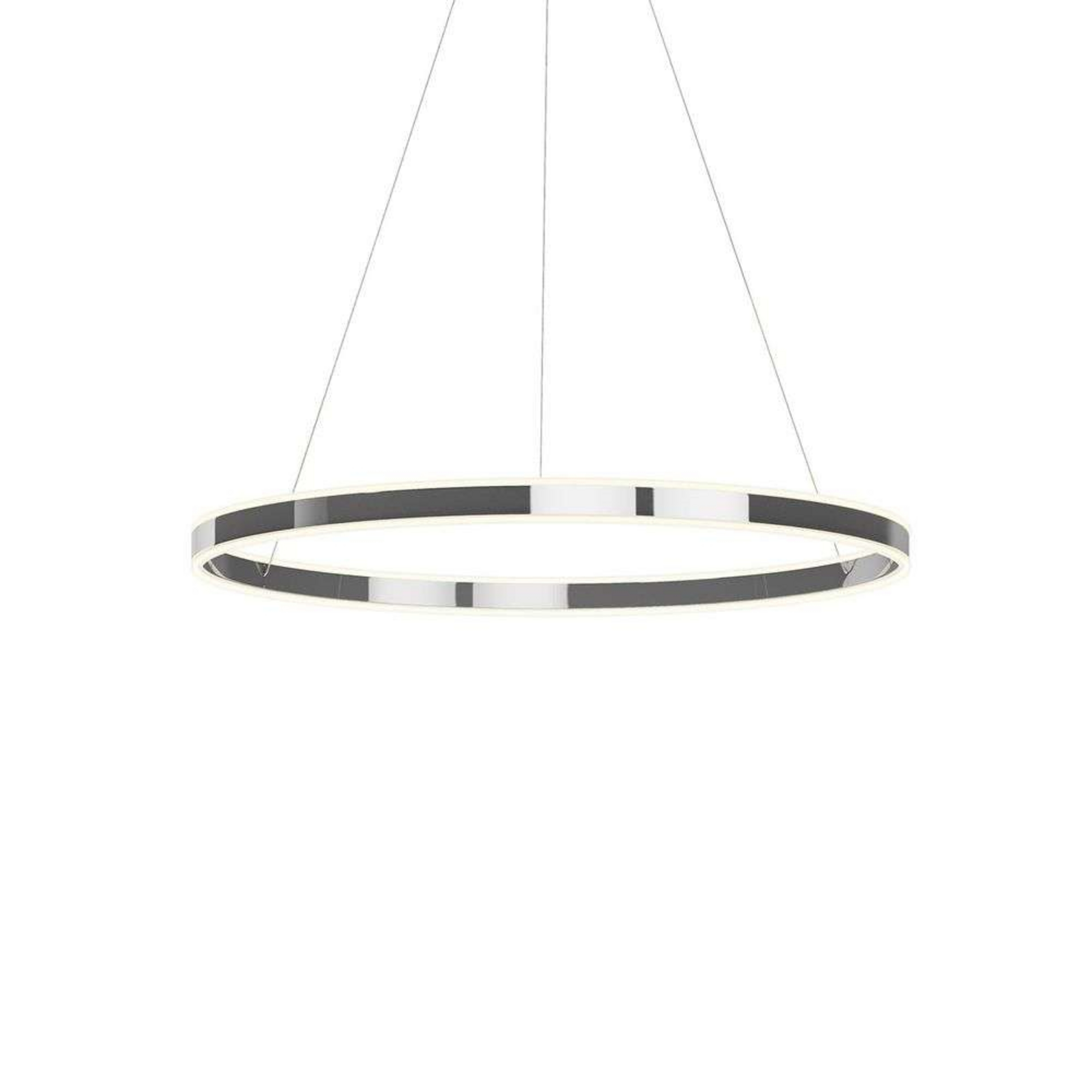 Lyani Riippuvalaisin Ø80 Chrome/White - Lucande