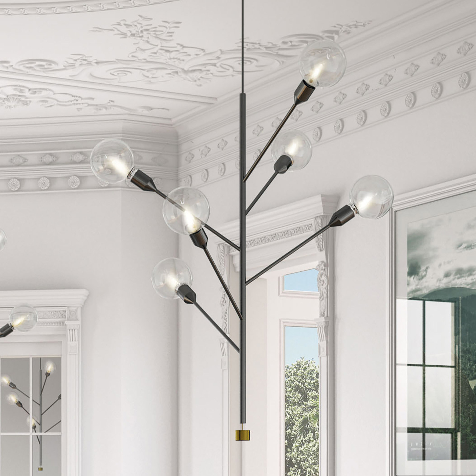 Modo Luce Baobab Hängelampe sechsflammig