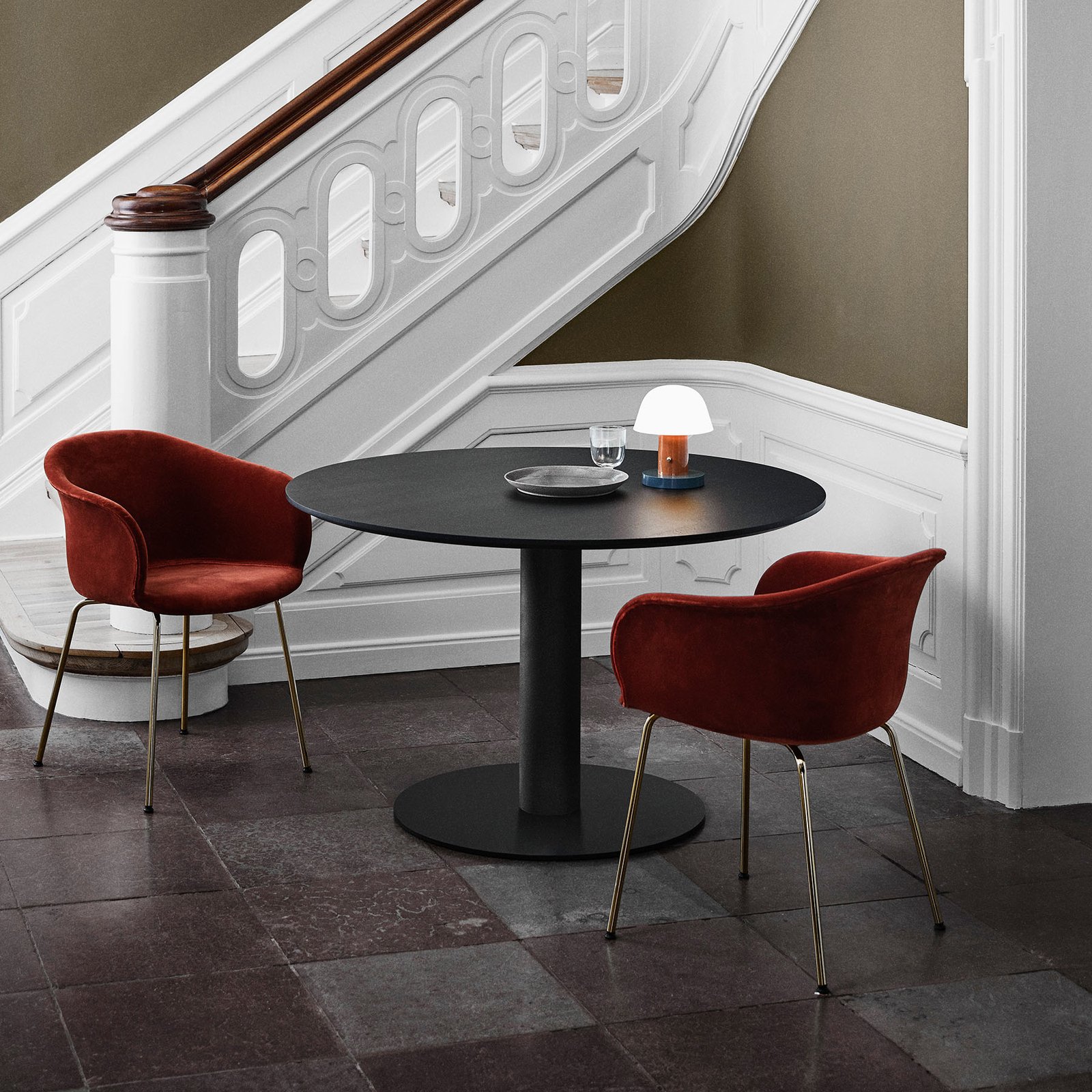 Setago JH27 kannettava pöytävalaisin Rust/Thunder - &Tradition