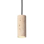 Core Spot Pendel Creme Travertine - Made By Hand