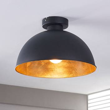 Lya - lampada da soffitto nero-argento