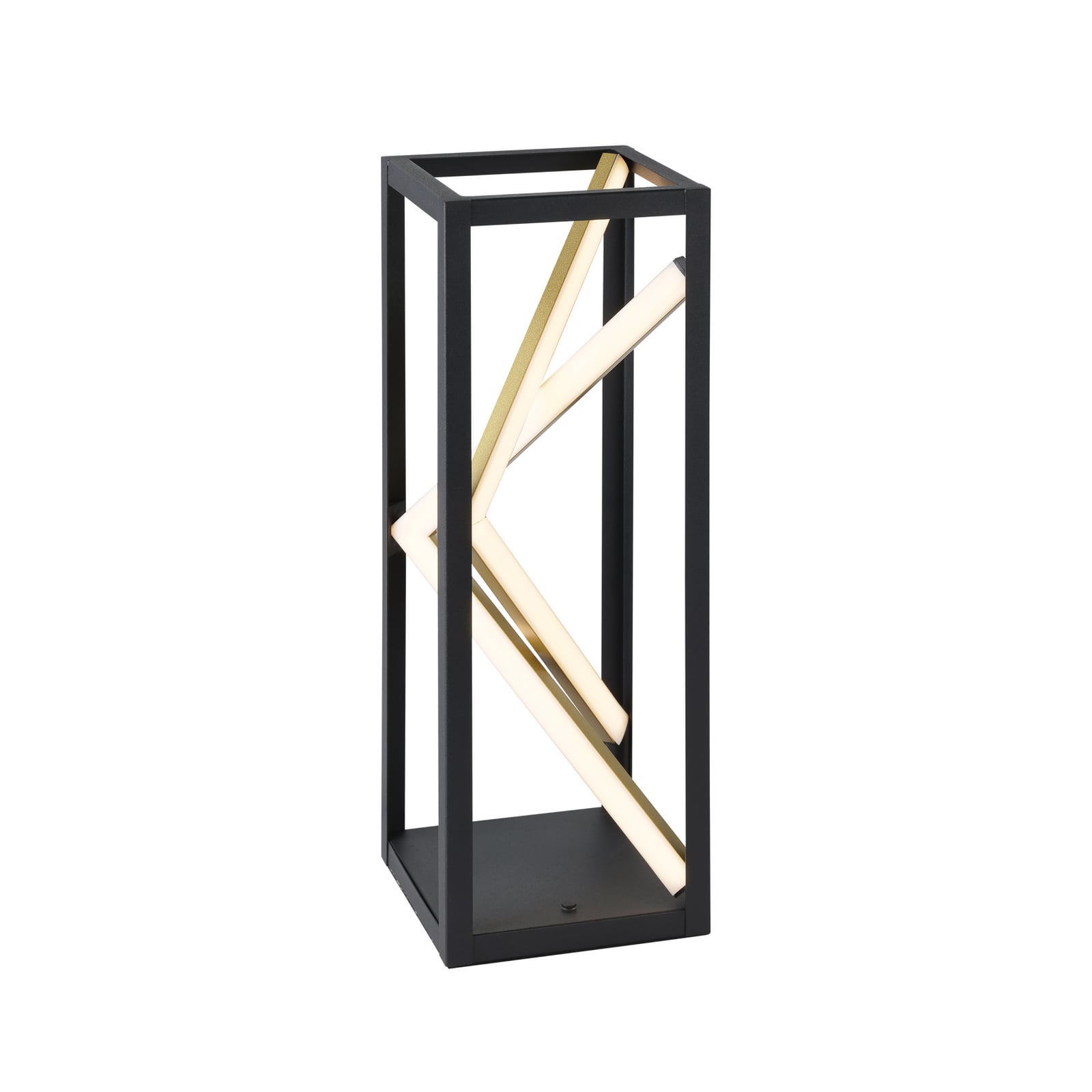 Stars of Light LED tafellamp Penela zwart/goud 43 cm CCT