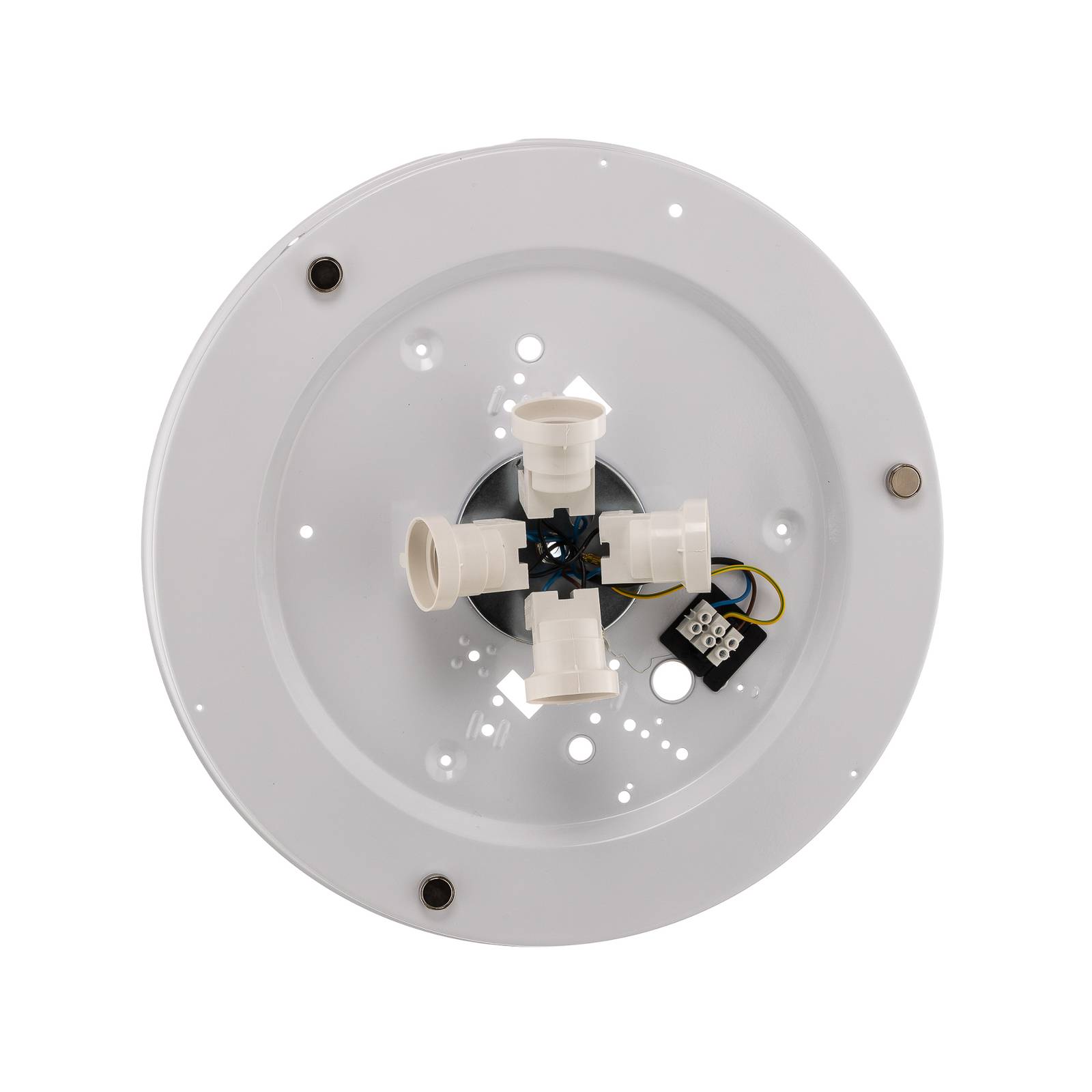 Lampa sufitowa Bilbao, czarny/złoty, Ø 45 cm