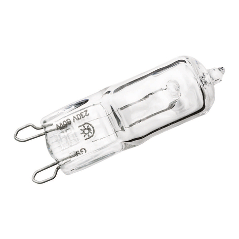 G9 18W halogen stiftsokkelpære varmhvid