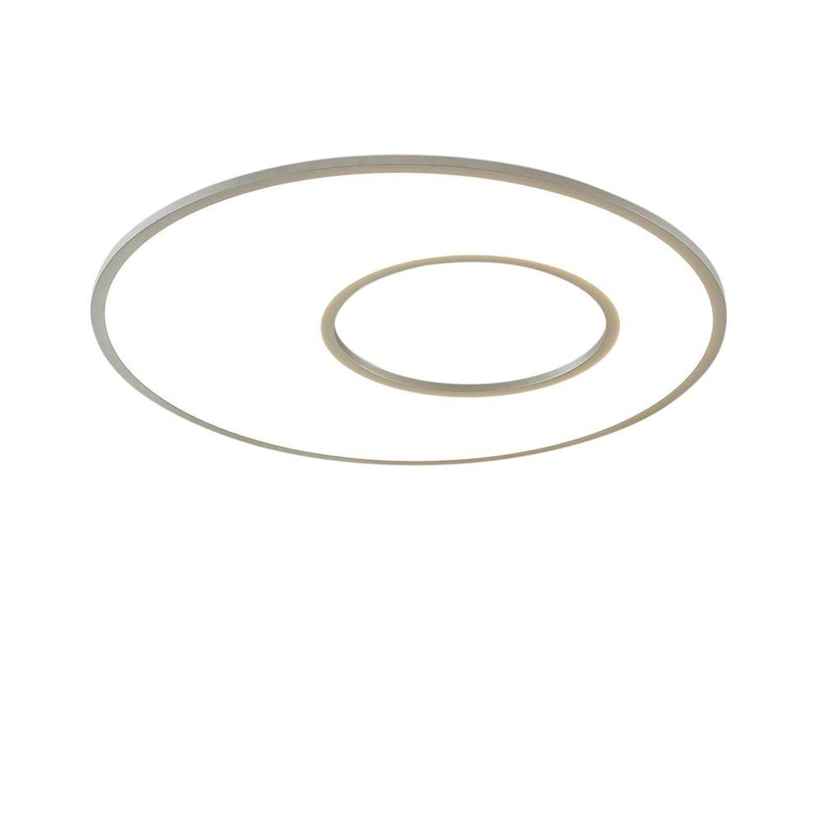 Durun Ceiling Lamp Ø80 White/Silver - Lucande