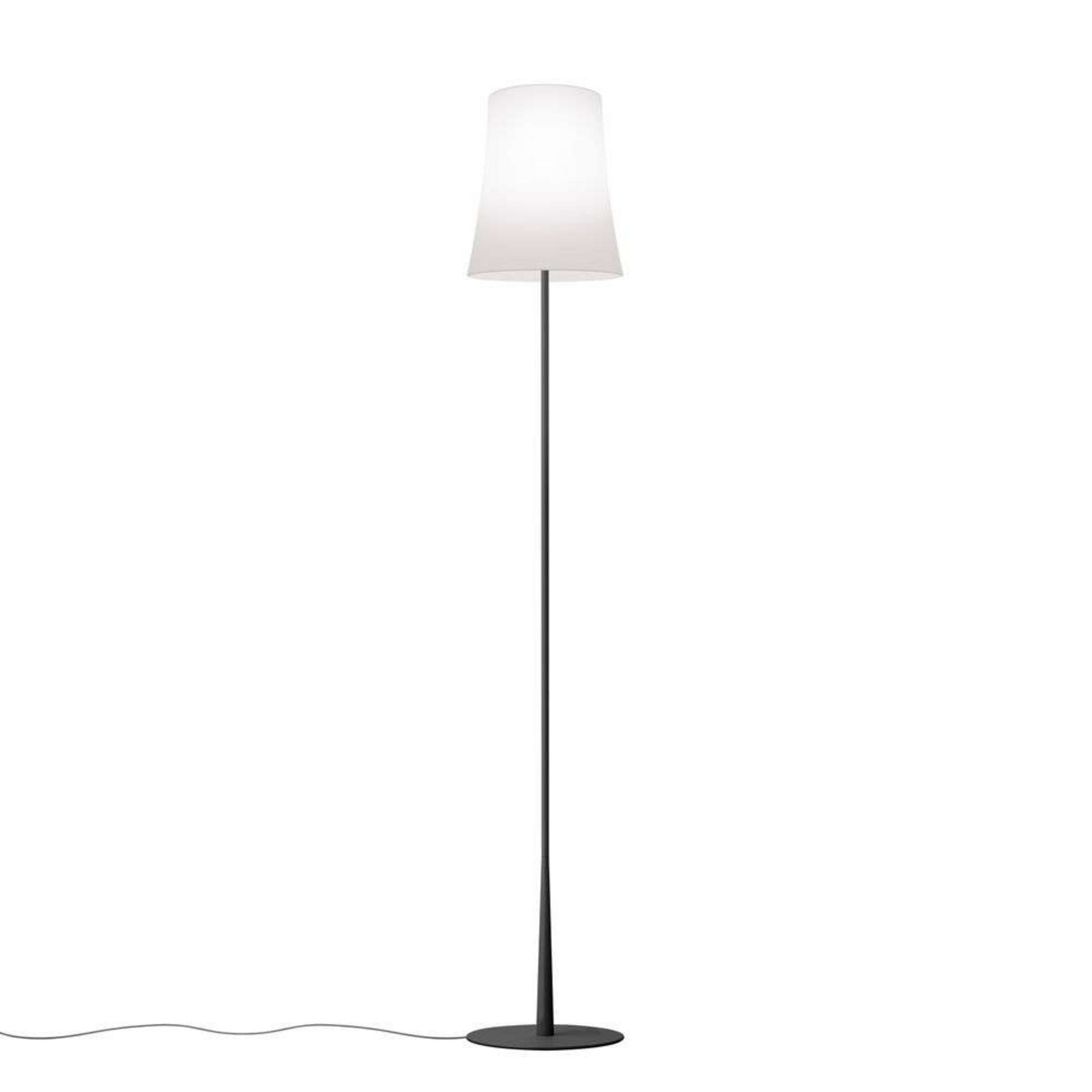 Birdie Easy Reading Lámpara de Pie Black - Foscarini