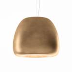 Rotaliana Pomi H2 závesná lampa zlatá Ø 41,5 cm