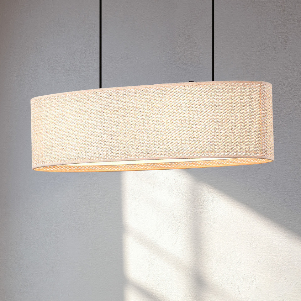 Lindby Soula hänglampa, beige från Lindby