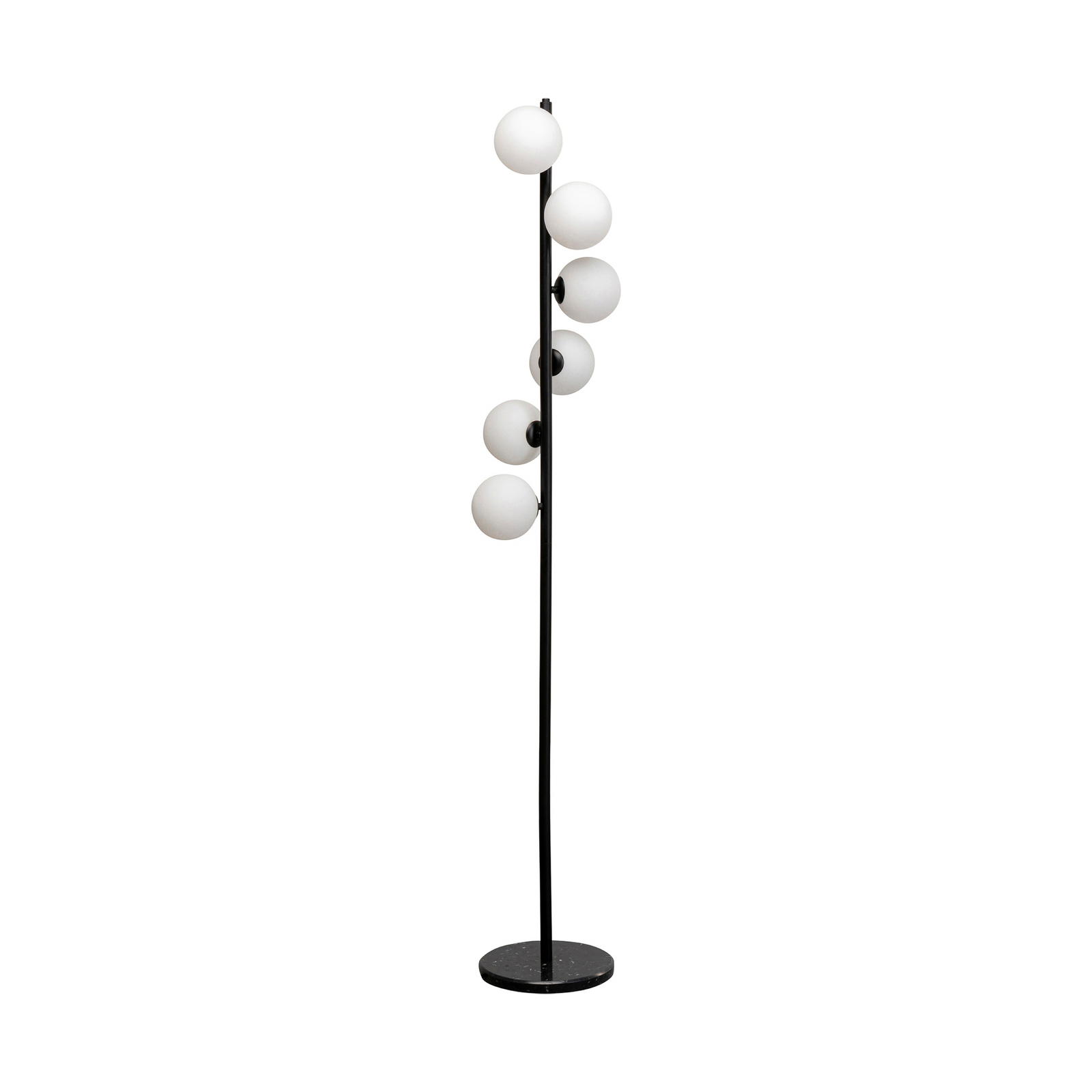 Lampe sur pied KARE Scala Balls, noir, 160 cm, G9