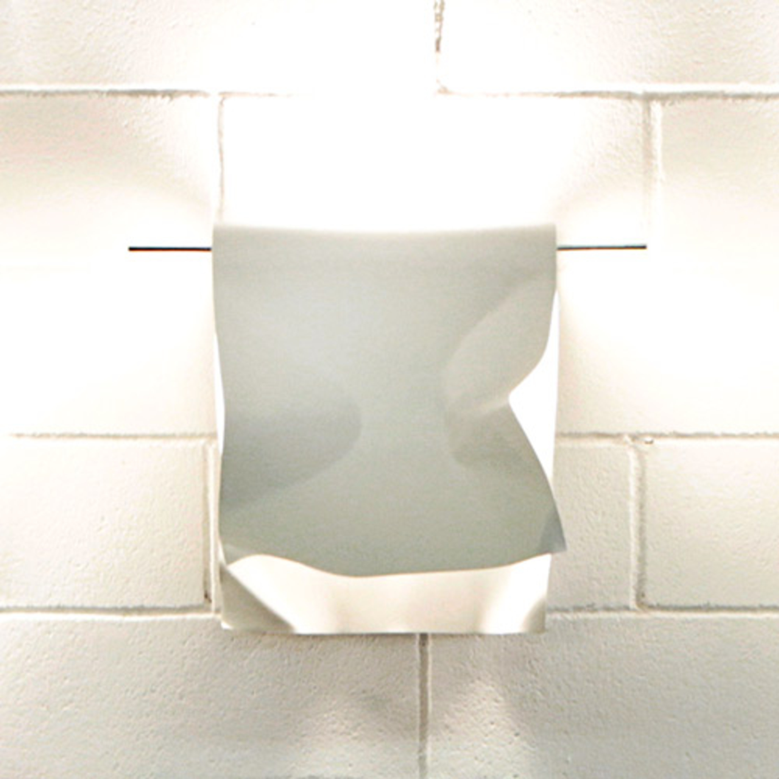 Knikerboker Stendimi - white LED wall light 40 cm