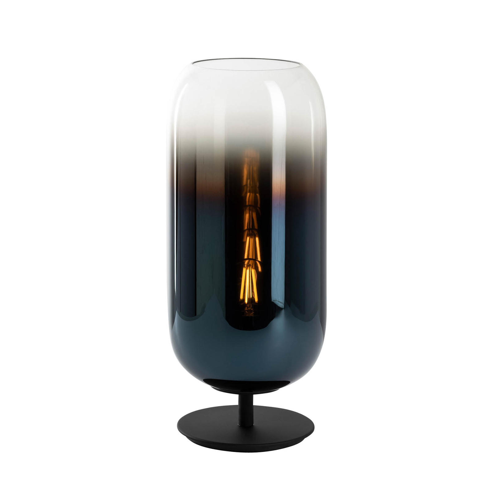 Artemide Gople Mini table lamp, blue/black