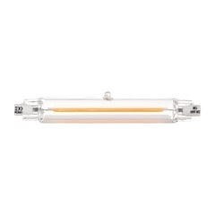 LED a perno R7s 118 mm 10W 3.000K filamenti