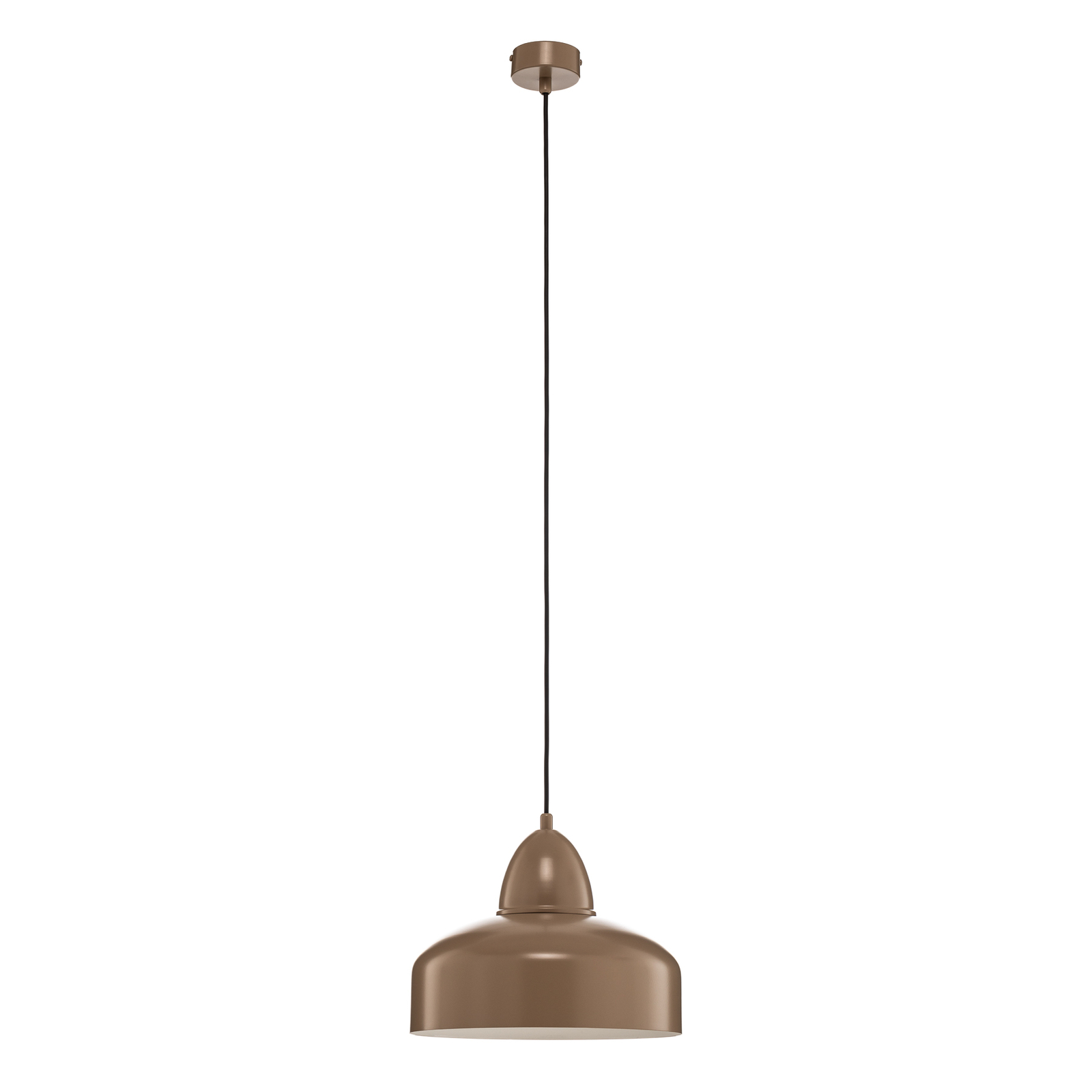 Mille pendant light, 1-bulb, beige