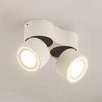 Arcchio Rotari spot pour plafond LED 2 x 6,1 W