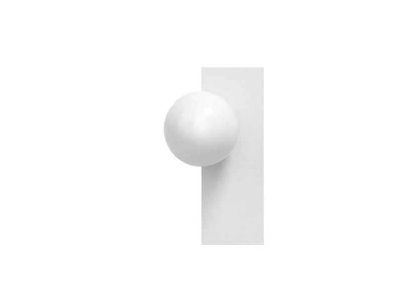 Swedish Ninja – Candy Big Rectangle S Wandleuchte, weiß