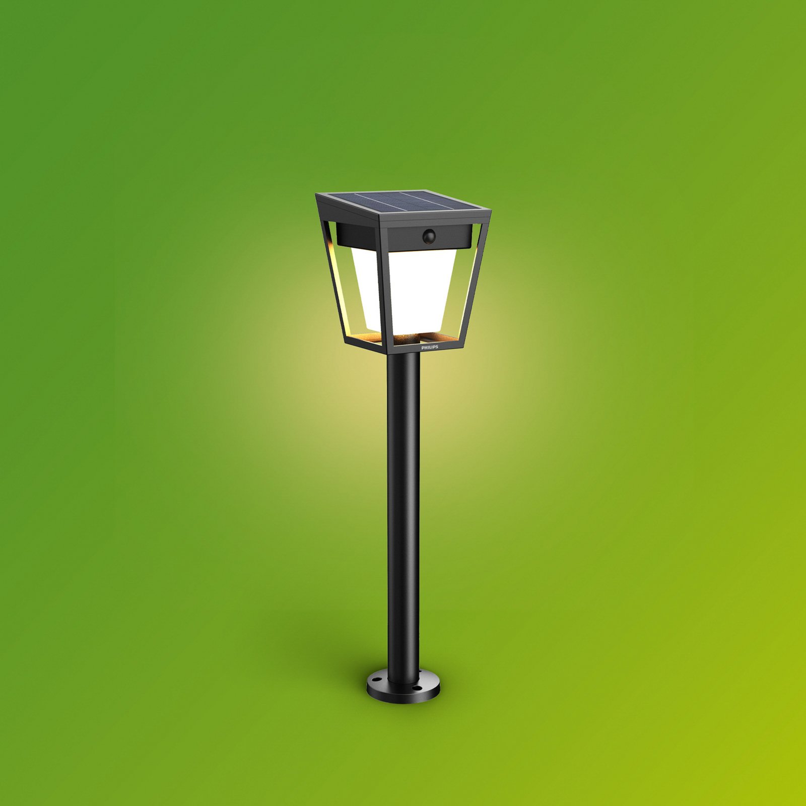 Philips LED-Solar-Erdspießlampe Nissa UE, Kunststoff, IP44