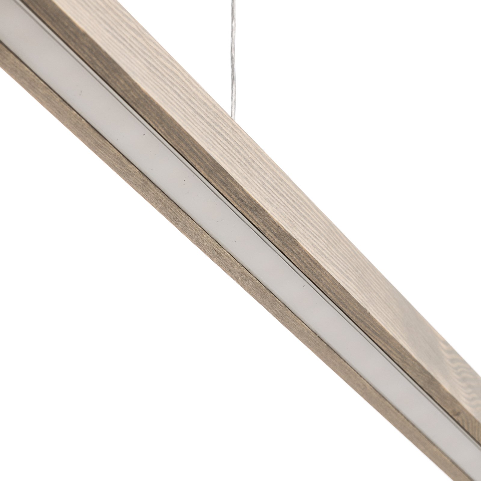 LED-hengelampe Forrestal, 120 cm lang