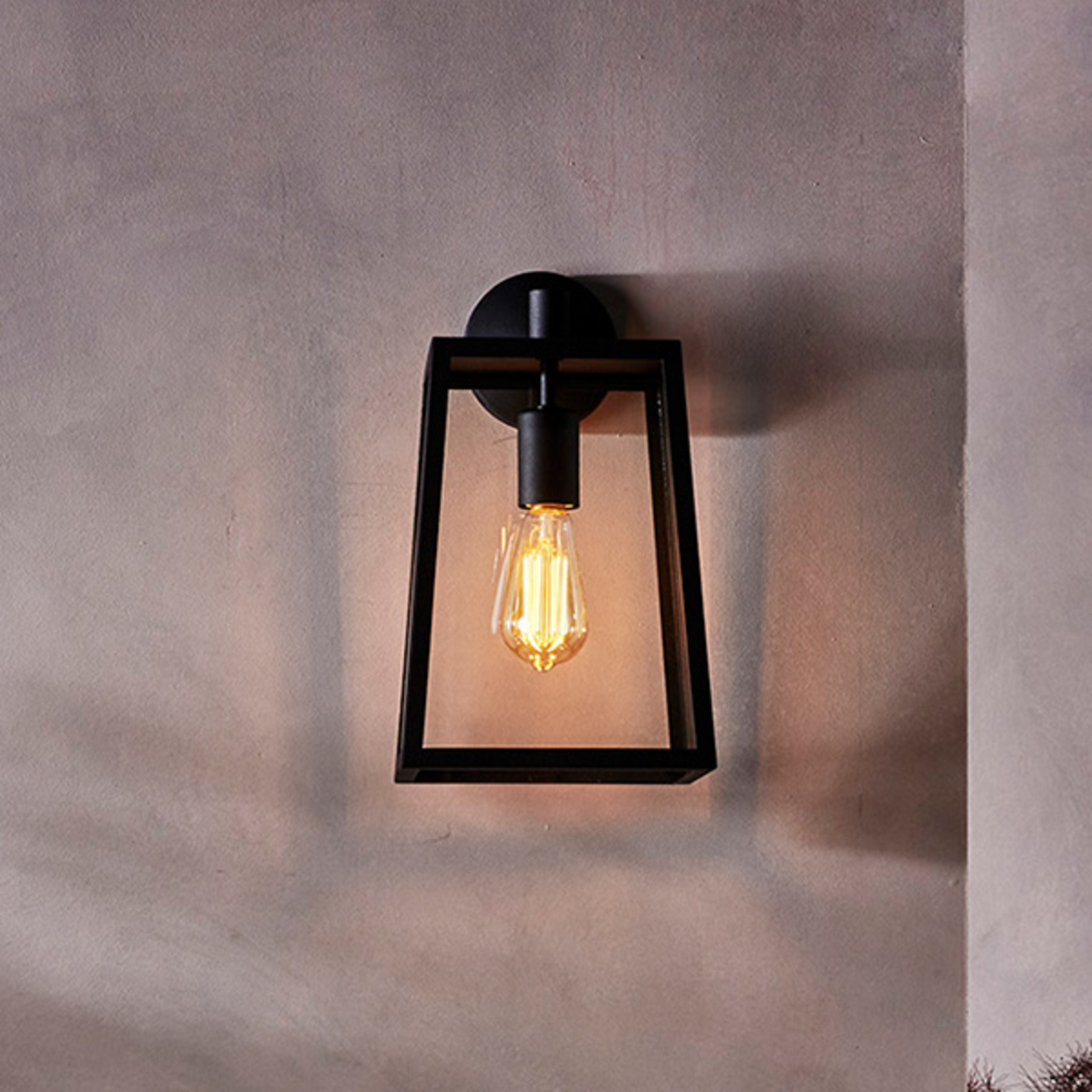 Astro Calvi - applique da esterni, 38,5 cm, nero
