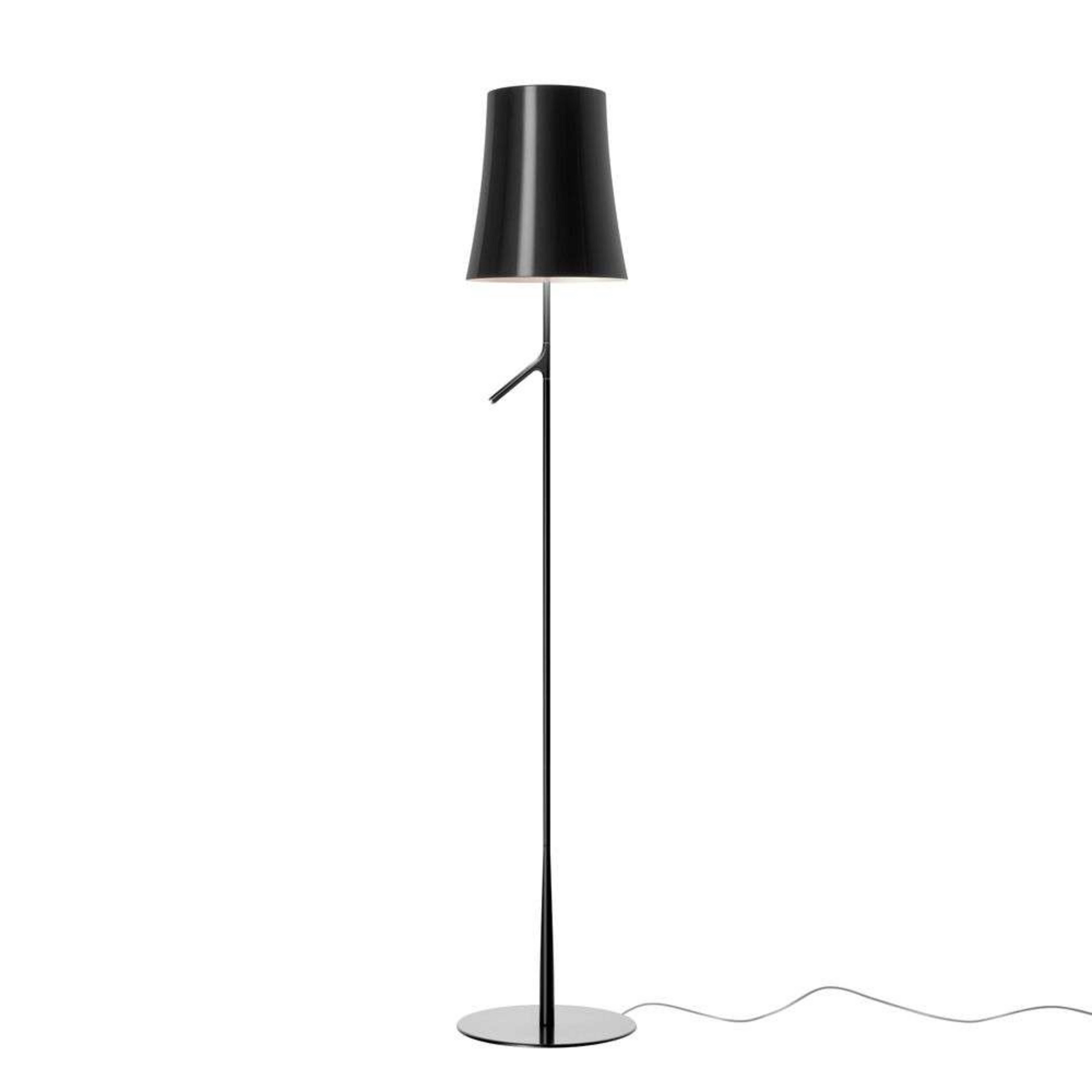 Birdie Reading LED Vloerlamp Graphite - Foscarini