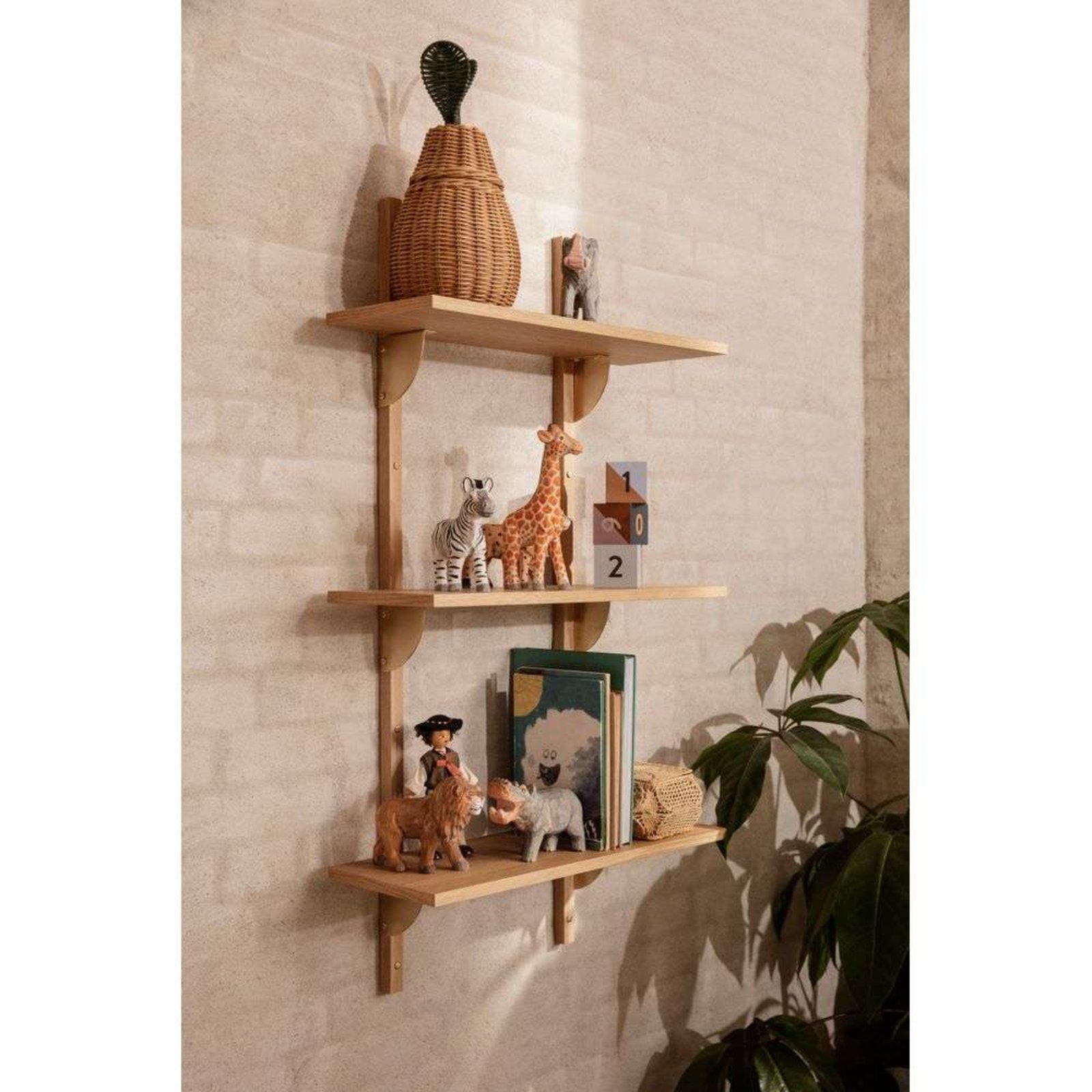 Pear Braided Storage Small Natural - Ferm Living