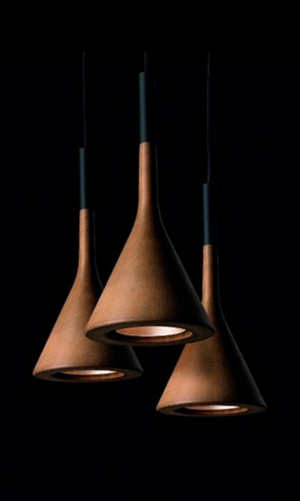 Aplomb Lustră Pendul GU10 Brown 3m - Foscarini