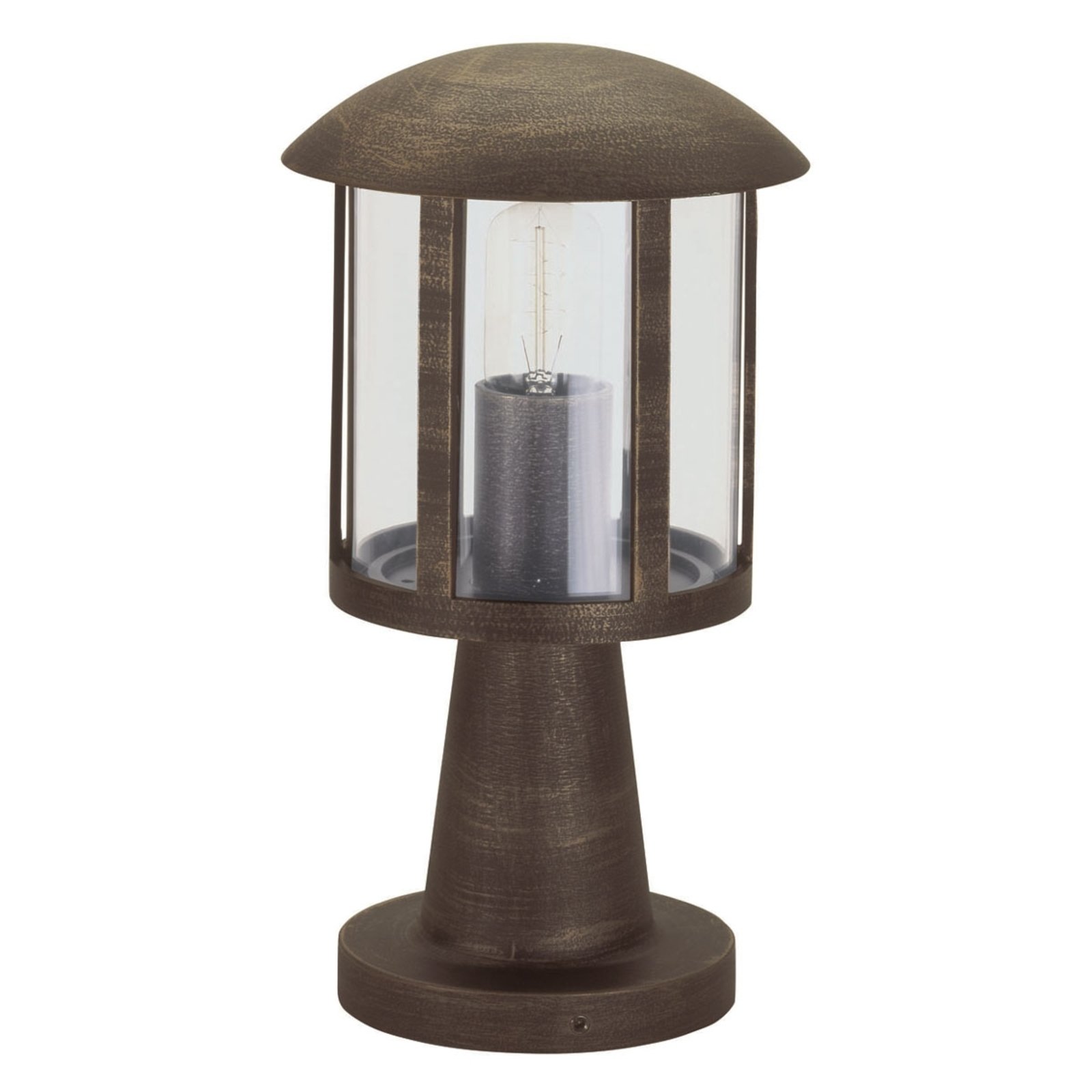 Mads pillar light in country house style, brown