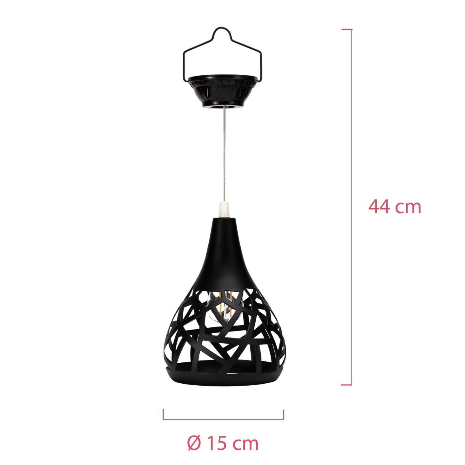 Pauleen Sunshine Magic solarna lampa wisząca LED