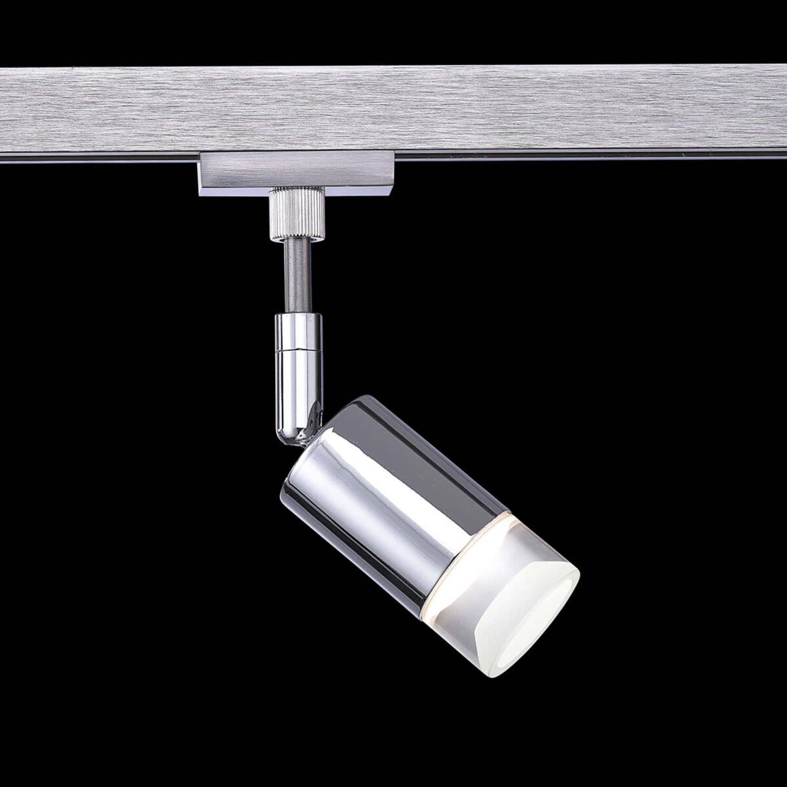 Fischer & Honsel Duke HV Track4 spotlight 3,000 K 4 W, for Living / Dining Room, aluminium, acrylic, 4 W, energy efficiency: A+, L: 9 cm, H: 14 cm
