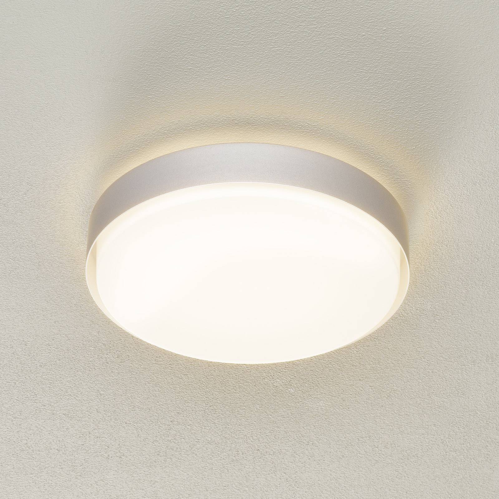 BEGA 34278 LED-Deckenleuchte, alu, Ø 36 cm, DALI