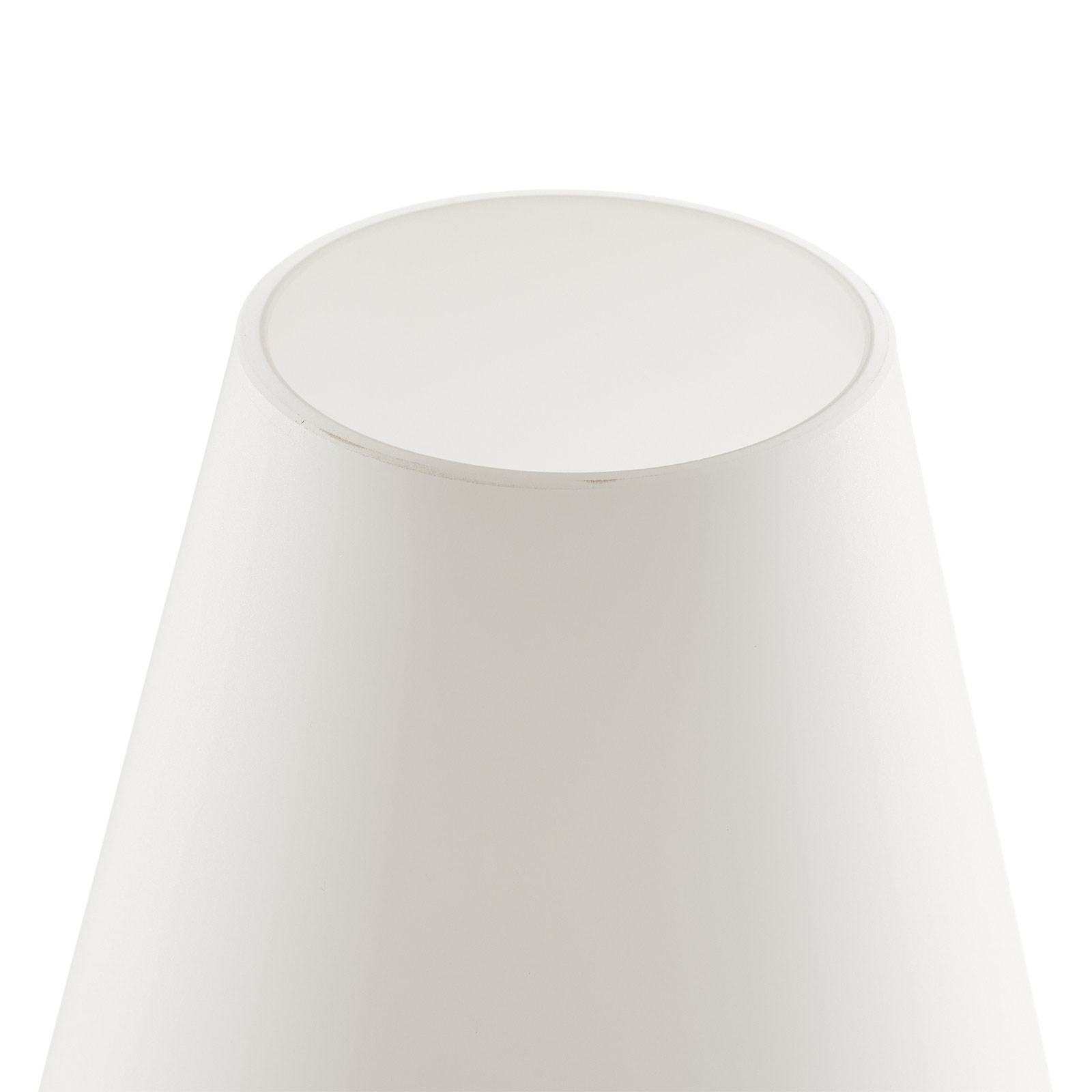 Bordlampe Lucy Big med berøringsfunksjon, hvit